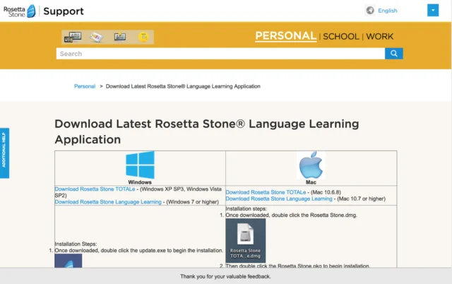 Rosetta Stone Crackeado