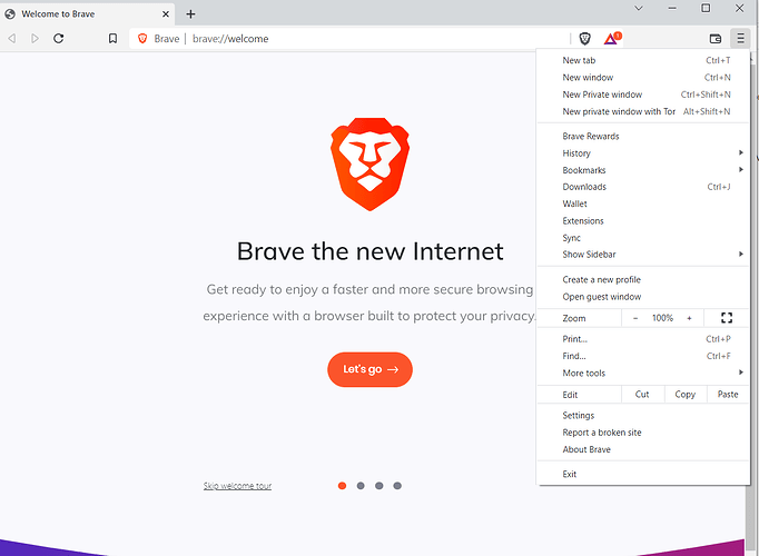 Brave Browser Rachado